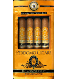 Perdomo Humidified Travel Bag 10th Ann. Connecticut